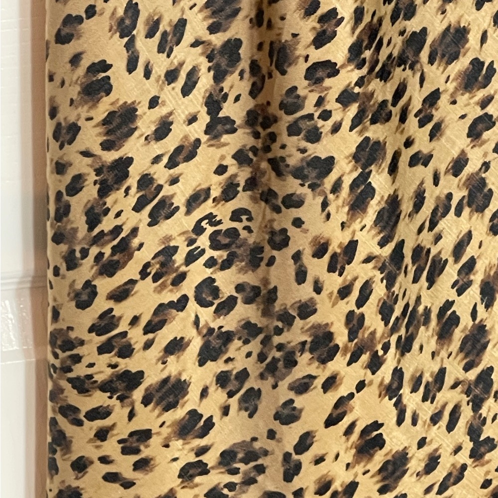 NWT: TIME AND TRUTru Brown Leopard Midi Slip Dress Size 16-18 - Picture 3 of 9